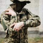 Військова форма ЗСУ Літня піксель ММ14, тактична форма піксель Ріп Стоп, розмір 48 армійський чоловічий одяг для військових - зображення 7