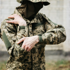 Військова форма ЗСУ Літня піксель ММ14, тактична форма піксель Ріп Стоп, розмір 56 армійський чоловічий одяг для військових - зображення 7