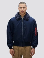 Бомбер мужской Alpha Industries B-15 Flight Jacket MJB23010C1 L Темно-синий (640631736871)