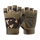 Тактичні рукавички безпалі літні Gloves Мультикам розмір М (11800) - изображение 2