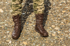 Легкие кожаные тактические военные берцы ALTBERG Sneeker 37 коричневые - изображение 2