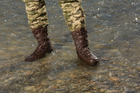Легкие кожаные тактические военные берцы ALTBERG Sneeker 41 коричневые - изображение 4