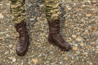 Легкие кожаные тактические военные берцы ALTBERG Sneeker 41 коричневые - изображение 12