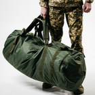 Баул армейский хаки, сумка баул армейский 120 л тактический баул, тактический баул-рюкзак - изображение 5