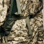 Баул армейский хаки, сумка баул армейский 120 л тактический баул, тактический баул-рюкзак - изображение 8