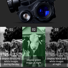 Монокуляр ночного видения с компасом и креплением на шлем NVG10 8608 Luxun Черный 63833 - изображение 3