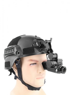 Монокуляр ночного видения с компасом и креплением на шлем NVG10 8608 Luxun Черный 63833 - изображение 11