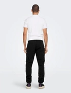 Чоловічі штани карго тактичні чорні 40 (56 розмір) - зображення 2