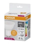 Лампа LED 5W 220V 400lm 4000K GU10 50х60mm рефлекторна [4058075689541] LED Value PAR16 OSRAM