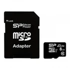 Карта памяти Silicon Power 8Gb microSDHC class 10 (SP008GBSTHBU1V10SP) (212629)