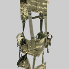РПС Полный комплект с под сумками для магазинов АК, для гранат, сброса магазинов, с сидушкой - каремат. Pixel - изображение 6