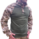 Рубашка убакс тактическая, кулир+саржа, размер S - изображение 3
