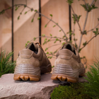 Берцы ботинки тактическая обувь кроссовки облегченные натуральная гидрофобная кожа усиленная пятка и носок Койот 46 (31,5 см) - изображение 3