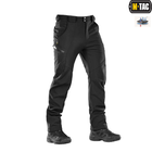 Штаны военные тактические Soft Shell M-Tac Winter Black, зимние штаны для военных для полиции XL (OPT-24011) - изображение 2