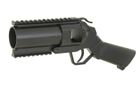 40mm гранотомет пістолетний CYMA M052 – BLACK для страйкболу - зображення 3