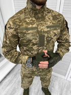 Тактичний військовий костюм Статутний ГОСТ ( Кітель + Штани ), Камуфляж: Піксель ЗСУ, Розмір: L - зображення 3