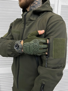 Тактичний військовий костюм M16 ( Куртка + Штани ), Камуфляж: Олива, Розмір: XL - зображення 5
