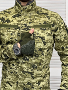 Тактичний військовий костюм Статутний ГОСТ ( Кітель + Штани ), Камуфляж: Піксель, Розмір: 52/4 - зображення 2