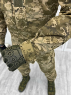 Тактичний військовий костюм Статутний ГОСТ ( Кітель + Штани ), Камуфляж: Піксель ЗСУ, Розмір: M - зображення 7