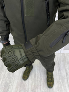 Тактичний військовий костюм M16 ( Куртка + Штани ), Камуфляж: Олива, Розмір: L - зображення 6