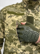 Тактический костюм военный Уставной ГОСТ ( Китель + Штаны ), Камуфляж: Пиксель ВСУ, Размер: M - изображение 4
