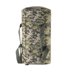Баул піксель військовий тактичний M-Tac, сумка-баул військова на 90л. камуфляж, великий рюкзак штурмовий - зображення 3