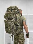 Тактичний великий армійський рюкзак 100+10 літрів пиксель 31 -0 - изображение 1