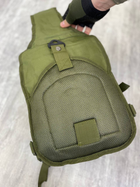 Тактическая сумка нагрудная 20л oliva (kar) - изображение 5