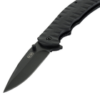 M-Tac нож складной Type 4 Black, армейский нож черный, тактический нож, складной нож, военный нож - изображение 3