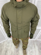 Куртка 2XL тактическая зимняя софтшелл Proff Хаки для военных - изображение 2