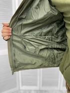 Куртка 2XL тактическая зимняя софтшелл Proff Хаки для военных - изображение 7