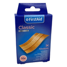 Пластырь для ран FirstАid classic 10х6 cm бежевый текстильный - изображение 1