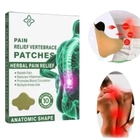 Универсальный пластырь для снятия боли в спине и шее pain Relief neck Patches бежевый 10 шт в упаковке - изображение 1