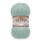 Турецька пряжа для в'язання Alize Angora Gold (ангора голд 462 морська зелень