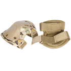 Комплект захисту AOKALI F001 Camouflage CP тактичні наколінники, налокітники - зображення 2