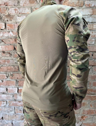 Чоловічий армійський костюм мультикам для ЗСУ Tactical тактична форма убакс і штани Туреччина 7285 XXL - зображення 5