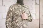 Мужской армейский костюм для ВСУ (ЗСУ) Tactical тактическая форма Пиксель светлый 7070 52 размер - изображение 9