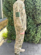 Чоловічий армійський костюм ріп-стоп ЗСУ Accord Туреччина тактична форма Мультикам розмір XXL 70781 - зображення 6