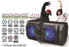 Głośnik przenośny Rebeltec SoundBox 480 Portable Bluetooth Stereo Speaker 50W RMS Black (AKGRLTGLO0004) - obraz 3