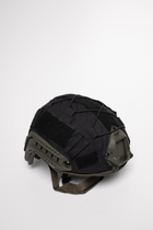 Тактический Кавер для Шлема FAST Размер XL Черный Маскировочный Чехол для Шлема - изображение 4