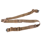 Двухточечный ремень Shadow Tech Enhanced SS Loophole Sling w/QD Swivels Койот 2000000079783 - изображение 1