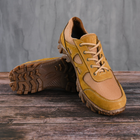 Кросівки чоловічі тактичні літні сітка ЗСУ (ЗСУ) 7104 43 р 27,5 см коричневі - зображення 6