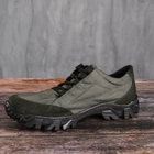 Кросівки чоловічі тактичні літні сітка ЗСУ (ЗСУ) 6993 42 р 27,5 см зелені - зображення 8