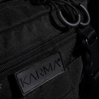 Мужская нагрудная разгрузочная сумка KARMA ® Chest bag черная (NSK-501-1) - изображение 4