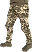 Літні тактичні штани піксель, Штани камуфляж піксель ЗСУ, Військові штани піксель 54р. - зображення 3
