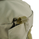 Универсальная сумка-баул тактическая 120 литров, военный водоотталкивающий баул из плотной тактической ткани Kiborg Олива - изображение 6