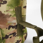 Универсальная сумка-баул тактическая 80 литров, военный водоотталкивающий баул из плотной тактической ткани Kiborg Мультикам - изображение 11