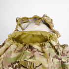 Універсальний рюкзак тактичний 80 літрів, військовий водовідштовхувальний рюкзак із щільної тактичної тканини Мультикам - зображення 10