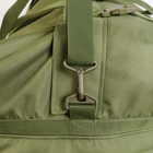 Универсальная сумка тактическая 130 литров, военная водоотталкивающая сумка из плотной тактической ткани Kiborg BAG Олива - изображение 13