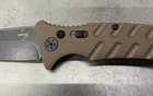 Нож тактический Boker Plus Strike Coyote, клинок 85 мм, койот, сталь AUS-8* - изображение 9